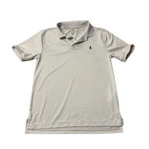 Ralph Lauren | Boys Polo Shirt in White with Black Pony Size Large 14 L/G
